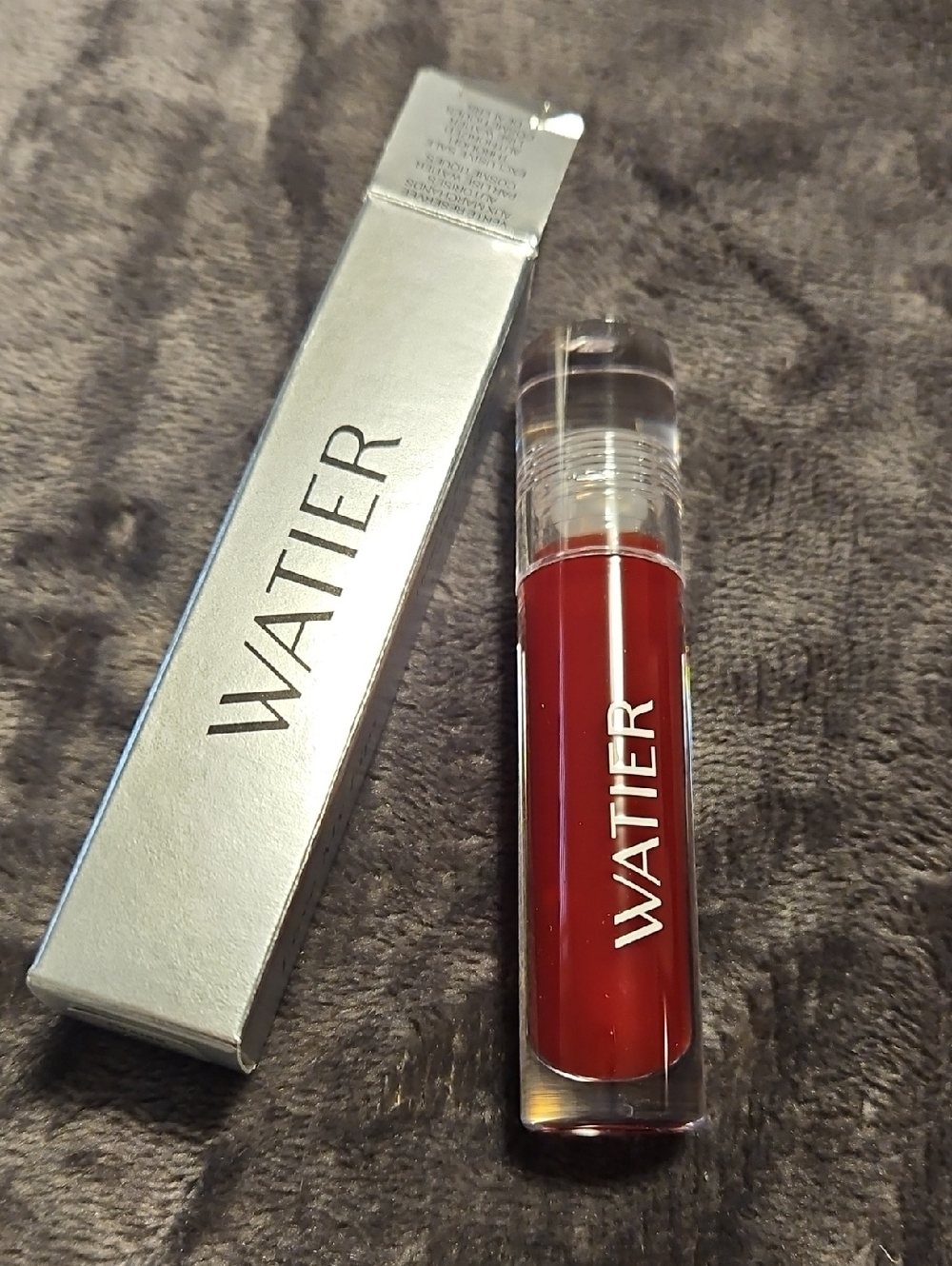 Watier Lip Gloss - Deep Red Hydrating Shine